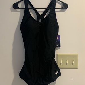 NWT Speedo Powerflex Swimsuit Size 12